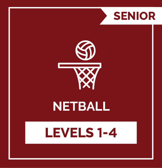 Netball SRs - Levels 1 - 4