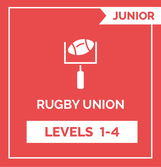 Rugby Union JR - Levels 1 - 4