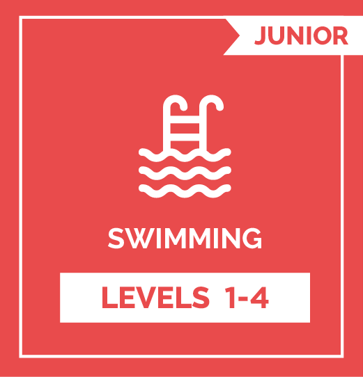 Swimming JR Levels 1 - 4