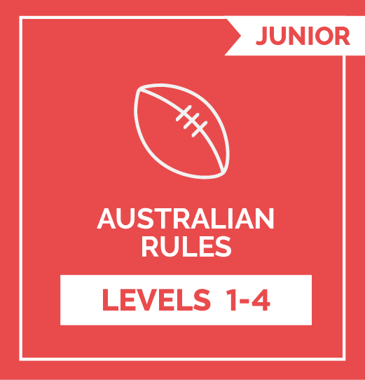 AFL JRs -  Level 1 - 4 