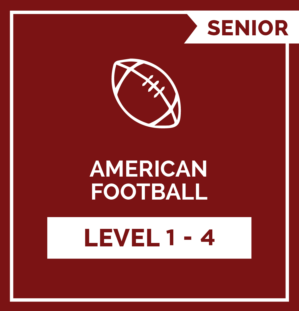 American Football SR - Levels 1 - 4